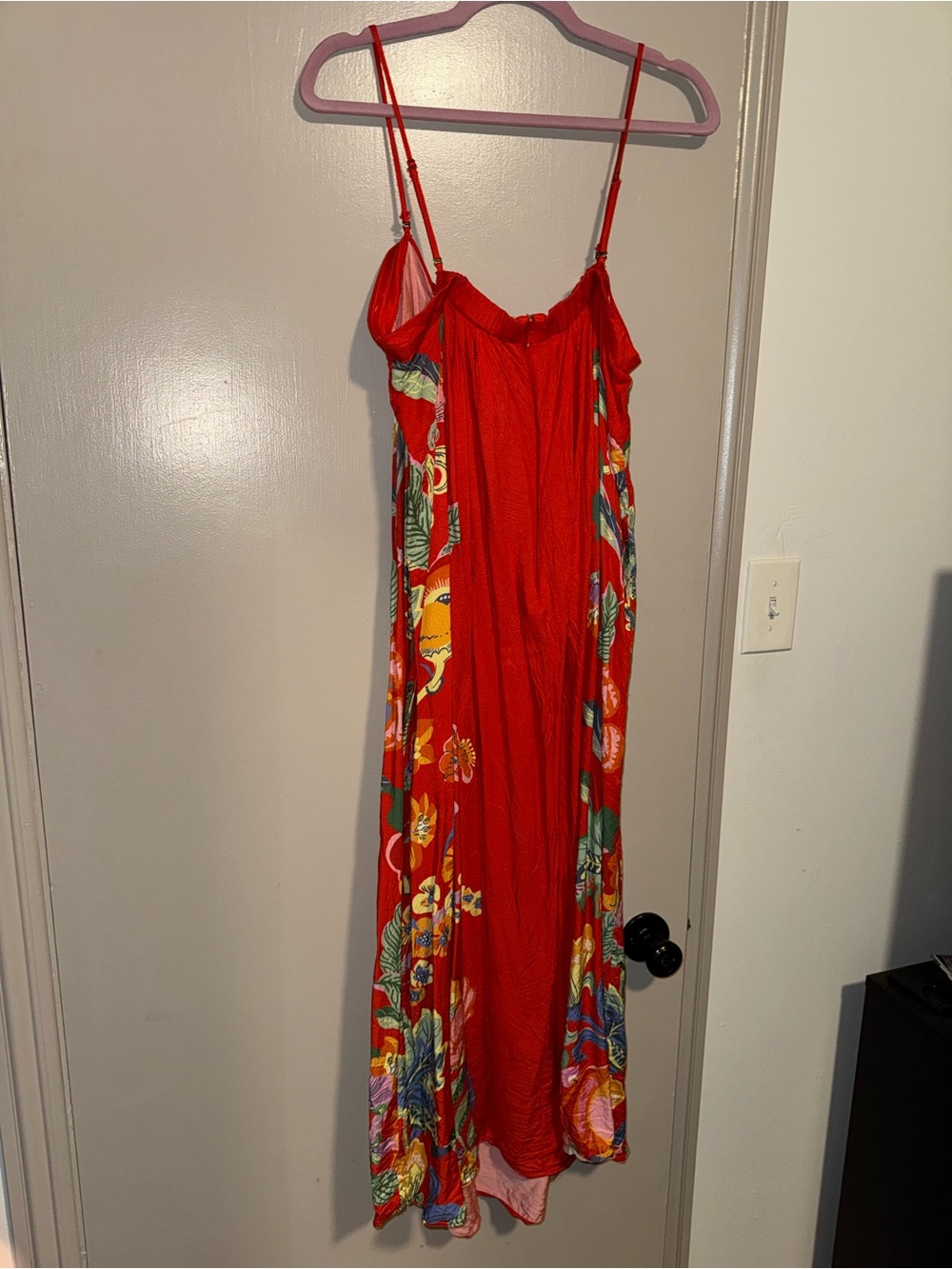 Anthropologie Pleated Column Midi Dress - Picture 9 of 13